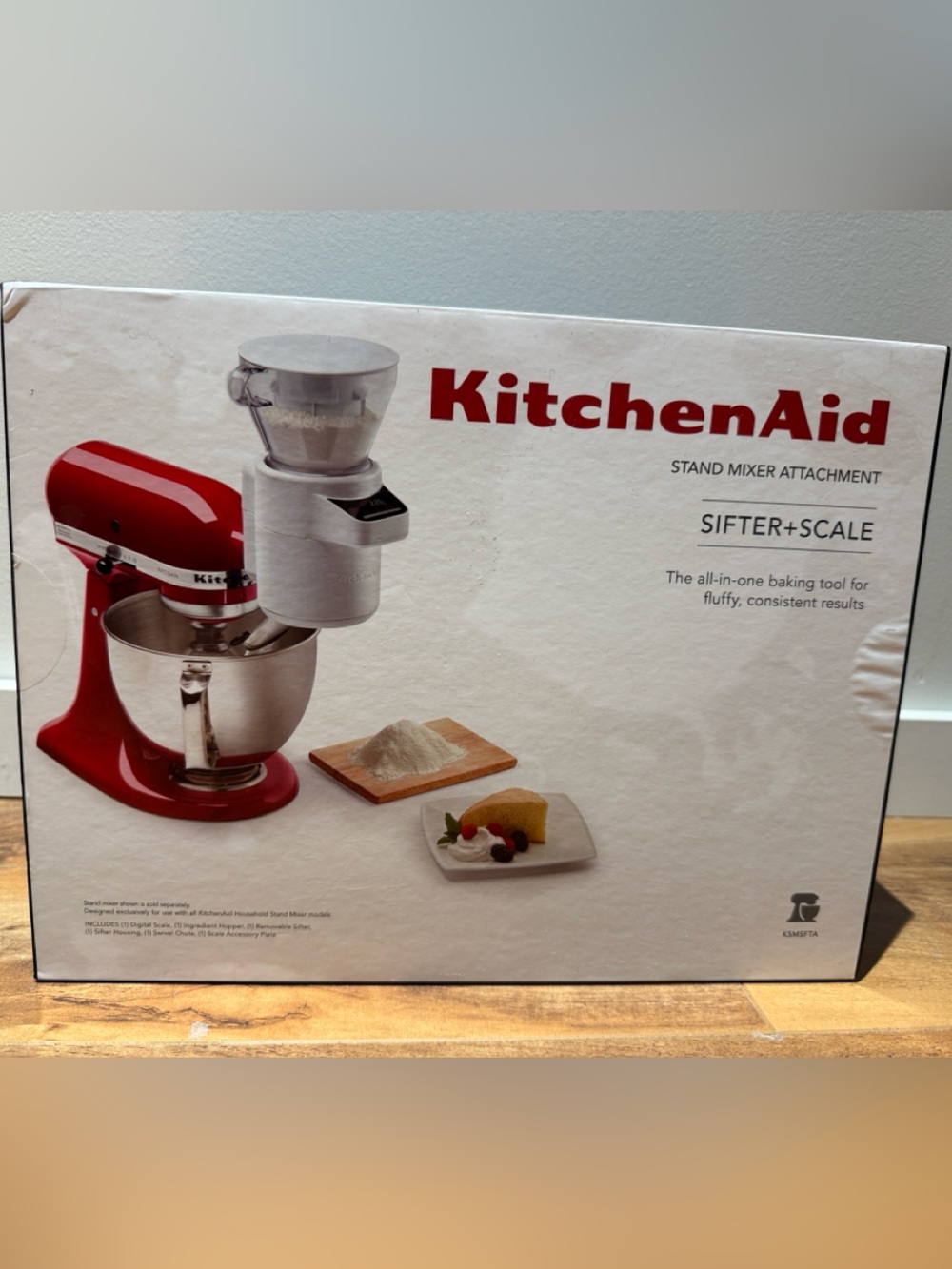 KitchenAid Sifter + Scale Stand Mixer Attachment